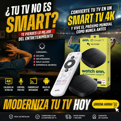 CONVERTIDOR DE TV A SMART TV: Moderniza tu TV!