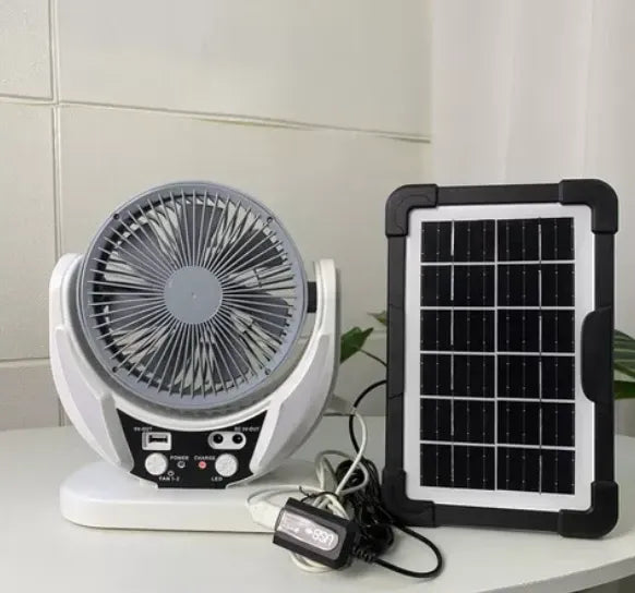 Ventilador Solar Recargable Original