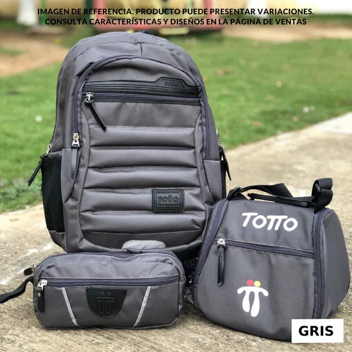 Morral Escolar Totto 3x1