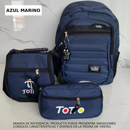 Morral Escolar Totto 3x1