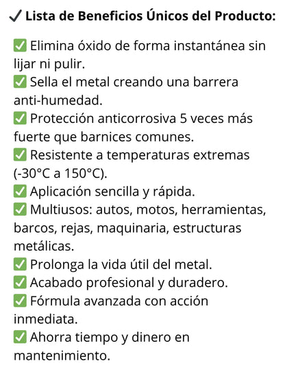 Reparador antioxidante Iron Seal