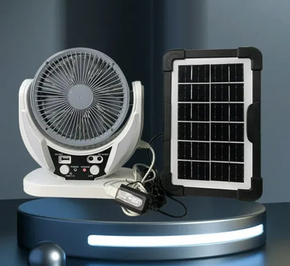 Ventilador Solar Recargable Original